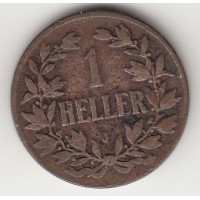1 геллер, Германская Восточная Африка, 1911