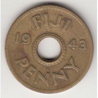 1 пенни, Фиджи, 1943