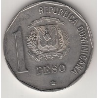 1 песо, Доминиканская Республика, 1990