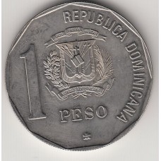 1 песо, Доминиканская Республика, 1990
