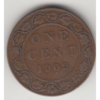 1 цент, Канада, 1909