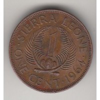 1 цент, Сьерра-Леоне, 1964