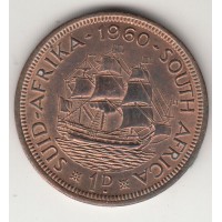 1 цент, ЮАР, 1960