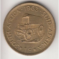 1 цент, ЮАР, 1963