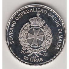 10 лир, Мальтийский орден, 2005