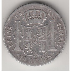 10 реалов, Испания, 1853