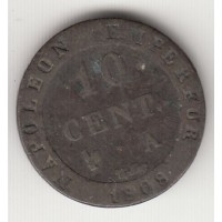 10 сантимов, Франция, 1808