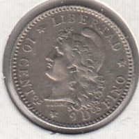 10 сентаво, Аргентина, 1883