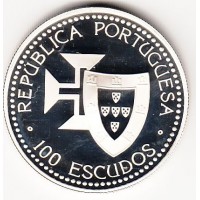 100 эскудо, Португалия, 1989