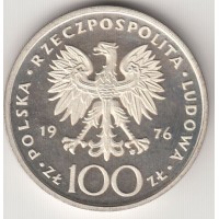 100 злотых, Польша, 1976