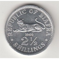 2,5 шиллинга, Биафра, 1969