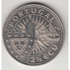 2,5 экю, Португалия, 1991