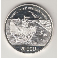 20 экю, Норвегия, 1995