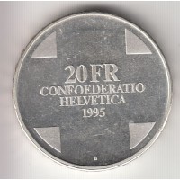 20 франков, Швейцария, 1995