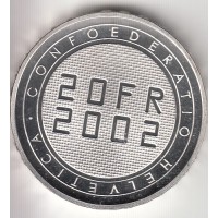 20 франков, Швейцария, 2002