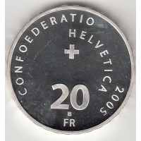 20 франков, Швейцария, 2005