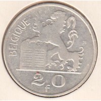 20 франков, Бельгия, 1949