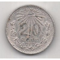 20 сентаво, Мексика, 1939