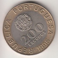200 эскудо, Португалия, 1995