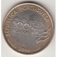 200 эскудо, Португалия, 1996