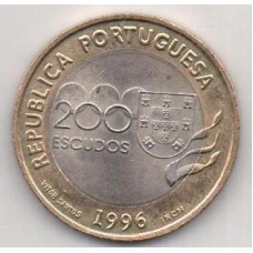 200 эскудо, Португалия, 1996