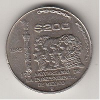 200 песо, Мексика, 1985