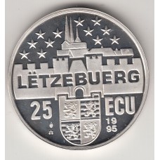 25 экю, Люксембург, 1995
