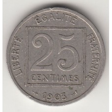 25 сантимов, Франция, 1903