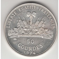 50 гурдов, Гаити, 1974