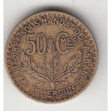 50 сантимов, Камерун, 1925