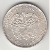 50 сентаво, Колумбия, 1892