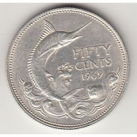 50 центов, Багамские острова, 1969