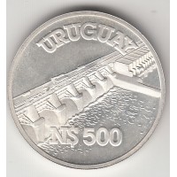 500 новых песо, Уругвай, 1983