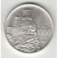 1000 лир, Сан-Марино, 1988