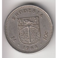 10 центов, Родезия, 1964
