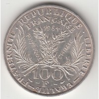 100 франков, Франция, 1984