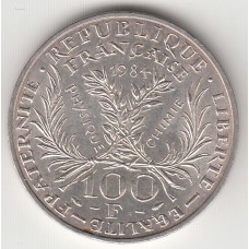 100 франков, Франция, 1984
