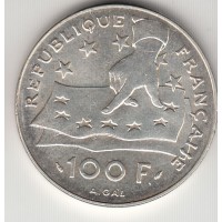 100 франков, Франция, 1991