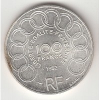 100 франков, Франция, 1992