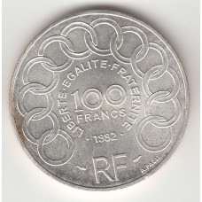 100 франков, Франция, 1992