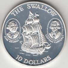 10 долларов, Соломоновы острова, 1994
