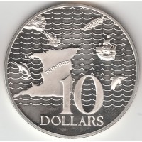 10 долларов, Тринидад и Тобаго, 1979