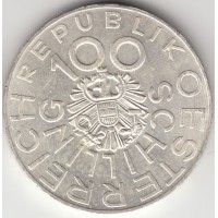 100 шиллингов, Австрия, 1976