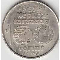 100 форинтов, Венгрия, 1988
