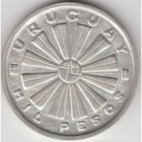 100 песо, Уругвай, 1969