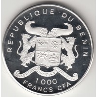 1000 франков, Бенин, 1995