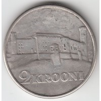 2 серебряные кроны. Эстония. 1930