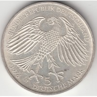 5 марок, ФРГ, 1976