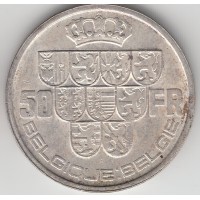 50 франков, Бельгия, 1939