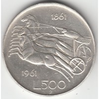 500 лир, Италия, 1961